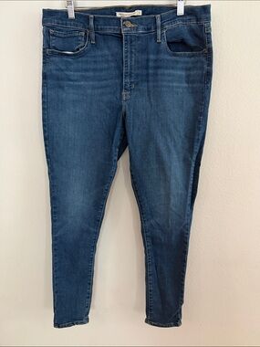 Dark Blue Skinny Jeans - [LP0762]